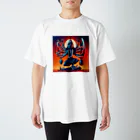 わっふるアートのインドの神カーリー スタンダードTシャツ