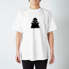 お城Tシャツ＆グッズ曲輪のシンプル天守 Regular Fit T-Shirt