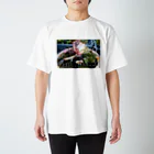 かもねぎショップのFREEpalestine 多肉植物 Regular Fit T-Shirt