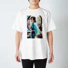 はぴはぴの君と過ごす朝 Regular Fit T-Shirt