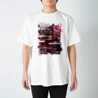 カズシフジイのモナリザコラージュ3-2 Regular Fit T-Shirt