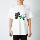 通信エラーが発生しましたと見せかけて発生はしていないのネコ猫キャット スタンダードTシャツ