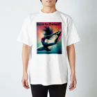 Koji_YamanouchiのBorn to Dance!! （踊るために生まれた!!)【やまぴーデザインvol.1】 Regular Fit T-Shirt