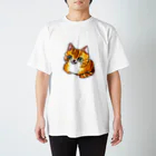 モチクマの茶トラちゃん スタンダードTシャツ