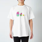 やまだまいのりんごさんきょうだい スタンダードTシャツ