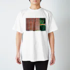 ふくしまけんたのレンガと安全ぱしら Regular Fit T-Shirt