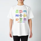 龍体文字の龍体文字（とほかみゑひため） スタンダードTシャツ