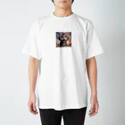 TomaTracksの好奇心を溢れる子ネコ Regular Fit T-Shirt