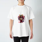 shibakentarooのかわいい武士 スタンダードTシャツ