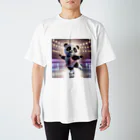 アニマルホビーズのスケートぱんだ Regular Fit T-Shirt