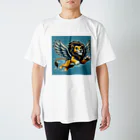 ゆゆゆの翼の生えたライオン Regular Fit T-Shirt