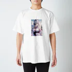 巫女スタぐらむの銀髪の巫女 Regular Fit T-Shirt