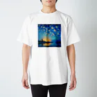 La-peaceのひつじ雲 スタンダードTシャツ