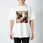 クモリゾラ_Cloud_skyの彩蝶 Regular Fit T-Shirt