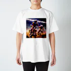 Bikers' Galleryのチャンピオンライド：モトクロスアクション Regular Fit T-Shirt