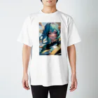 はぴはぴの無垢な少女の瞳は何を映す Regular Fit T-Shirt