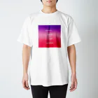 posi artのposiグラデーションメッセージ スタンダードTシャツ