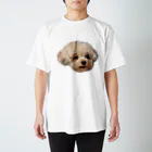 ぽたのおみせの気が利きそうな犬 スタンダードTシャツ