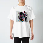 のだまクリエイターズらぼの近未来アート スタンダードTシャツ