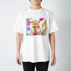 いちごソーダのくまのマフィン Regular Fit T-Shirt