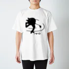 B-catのゴルフ猫 スタンダードTシャツ