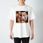 ねこちゃんが大好きなのです。のラブリーな猫ちゃん♪ Regular Fit T-Shirt