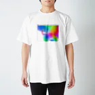CANVAS2002の虹色でつくってみよう Regular Fit T-Shirt