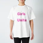 あい・まい・みぃのGirls Unite-女性たちが団結して力を合わせる言葉 Regular Fit T-Shirt