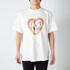 Cho Tommy AnnのMo-Mo-Heart（モーモーハート）★文字無し《ノーマル》 スタンダードTシャツ