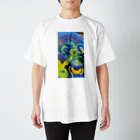 星の旅人の幻想の花 Regular Fit T-Shirt