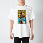 南大介とキタ大介のイラストのARTRONANDDRAW-02 白T Regular Fit T-Shirt