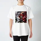 さぼてん屋さんの天使と悪魔のさぼてん Regular Fit T-Shirt