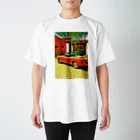 GALLERY misutawoの街角のクラシックなコンバーチブル Regular Fit T-Shirt