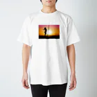 namidamakiの夕日 Regular Fit T-Shirt