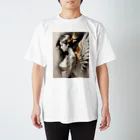 AI Fantasy Art ShopのAngel Wing③ Regular Fit T-Shirt