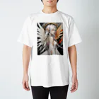 AI Fantasy Art ShopのAngel Wing⑥ Regular Fit T-Shirt