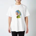 まゆみその青ターバンの女の子 Regular Fit T-Shirt