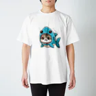 SASUKE397のサメ猫 スタンダードTシャツ