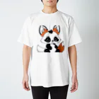 G-EICHISの可愛いパンダキツネ Regular Fit T-Shirt