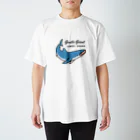 QROOVYのJINBEI SHARK　ジンベエザメ スタンダードTシャツ