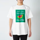 かもねぎショップのFREE PALESTINE スタンダードTシャツ