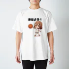 チェリモヤのガールズ バスケット 02 Regular Fit T-Shirt