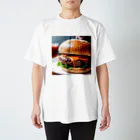 オリジナルグッズショップ KIJITORAのDELICIOUS BURGER スタンダードTシャツ