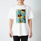 きょうの彩のねこオランジェット Regular Fit T-Shirt