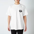 猟師デザインのうなぎ釣り大好き人専用（淡色） スタンダードTシャツ