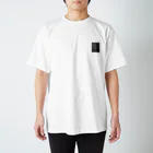 malxileの左官の壁　KURO Regular Fit T-Shirt