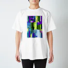 SHINY11のPurple cityscape スタンダードTシャツ