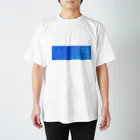 シティーハイツⅡのマーカーで塗る時にできてしまうスキマを利用して描いた海 Regular Fit T-Shirt