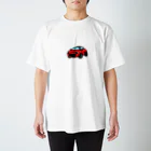 Yショップの赤いおーぷんかー Regular Fit T-Shirt