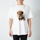 MO’sの癒し系ワンちゃん　ゴールデンレトリーバー Regular Fit T-Shirt